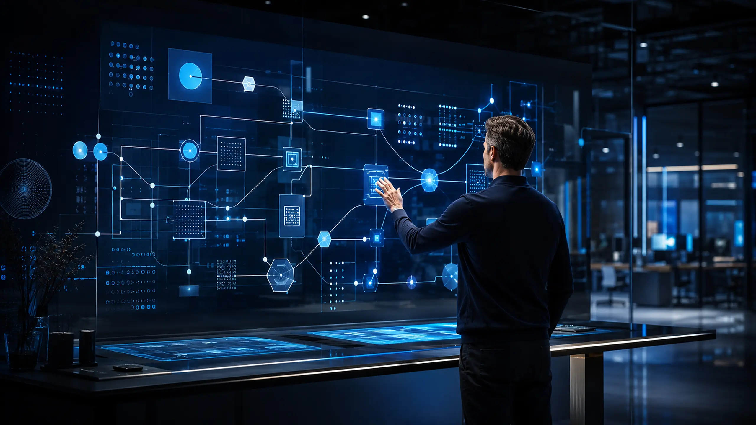 Intelligente KI-Automatisierung mit vernetzten digitalen Prozessabläufen